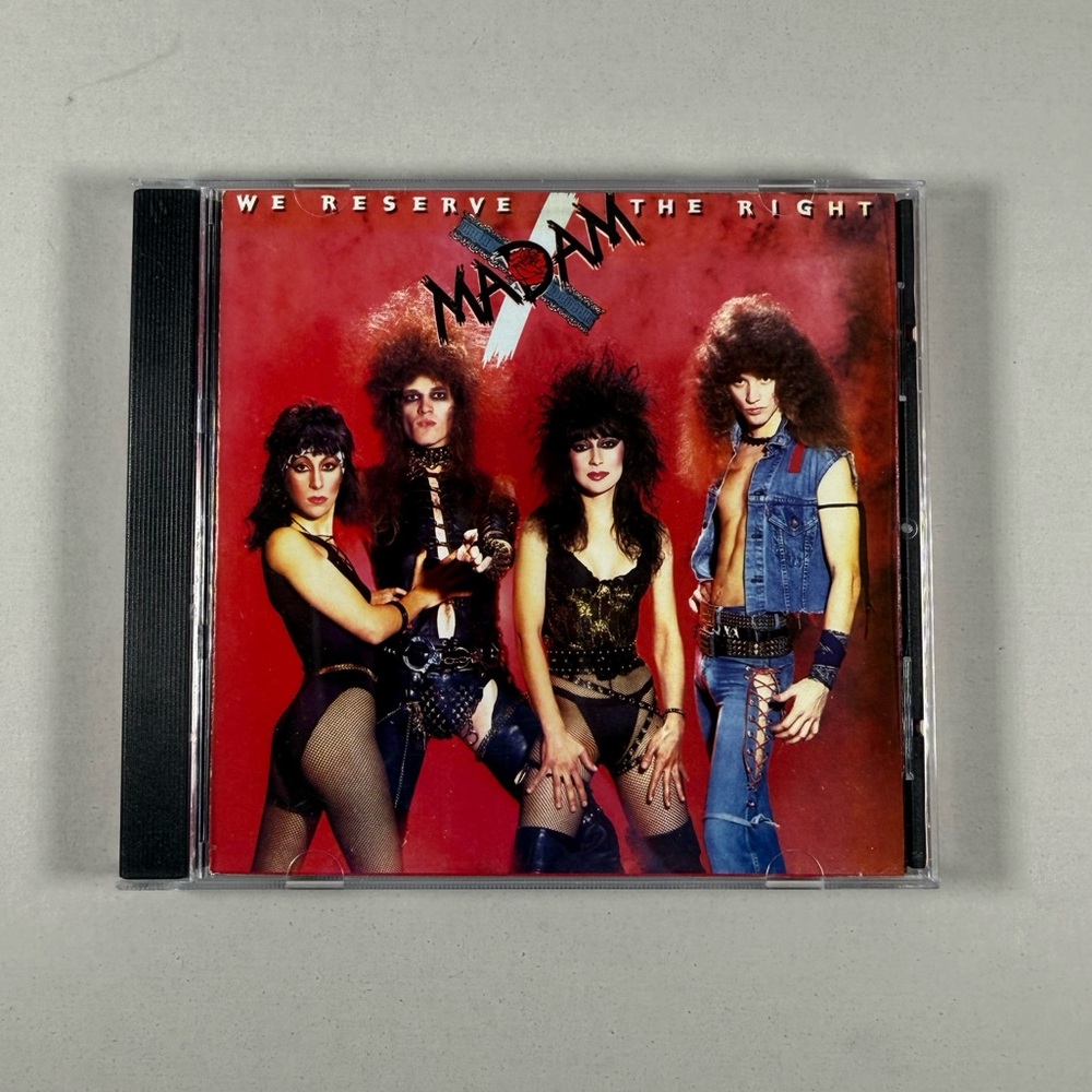 Madam X – We Reserve The Right.  Unofficial CD Rare!